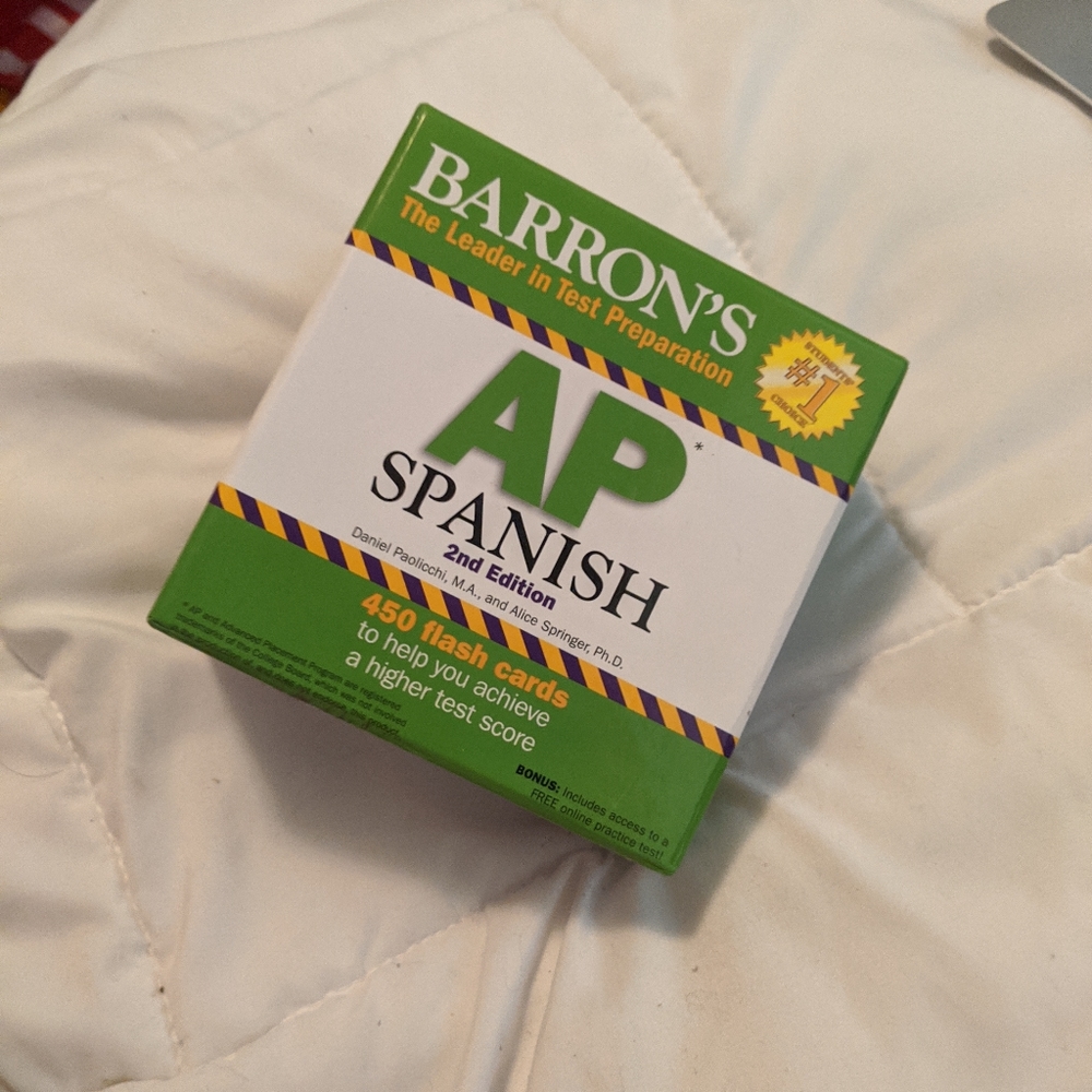 AP Spanish flashcards